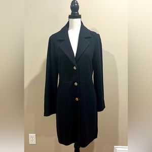Donna Karan black coat small